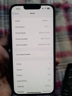 iphone 13pro jv non pta 128Gb 84%btry