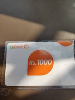 Ufone 1000 lode vard