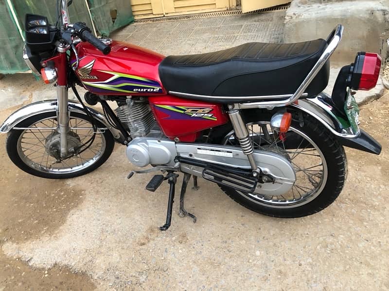 Honda CG125 karachi number 0