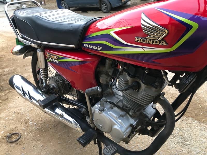 Honda CG125 karachi number 3