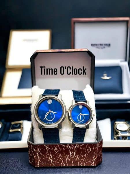 Couple Watch in premium quality. COD available all over Pakistan 1