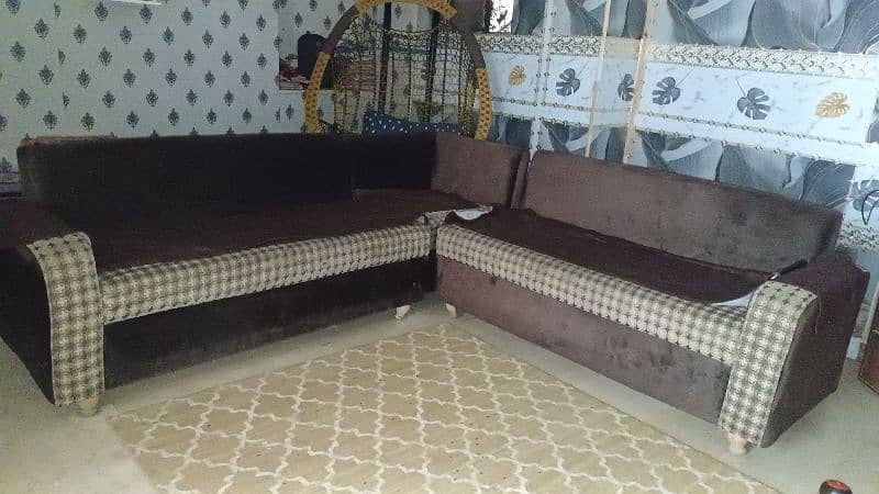 7 seater l shap sofa 0