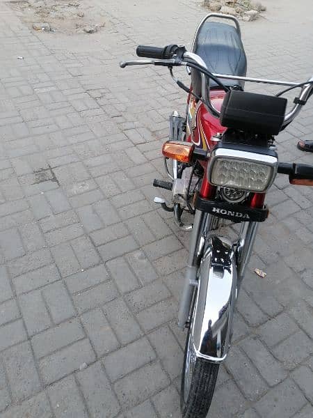 Honda CD 70 2014 urgent sale 4