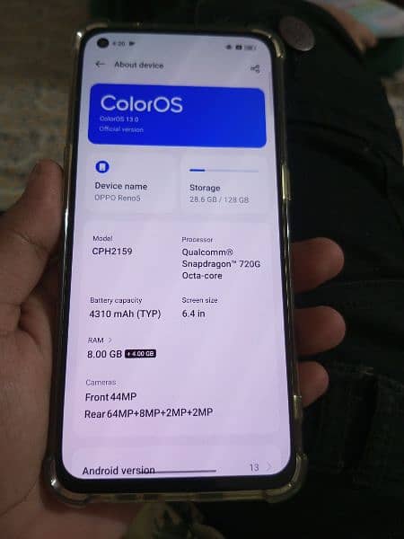 OPPO Reno 5, 8+4/128 Gb 3