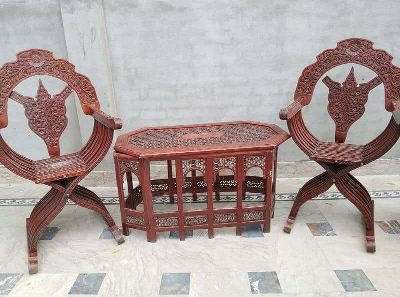 chiniote chairs side table center table 2