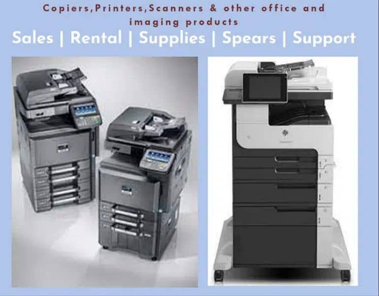 HP LaserJet Color & B/W Lot Printers & Photocopier are available 19