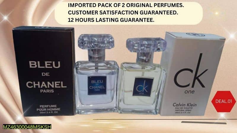 •  Pack Of 2
•  Package Includes: 2 x Perfumes 2