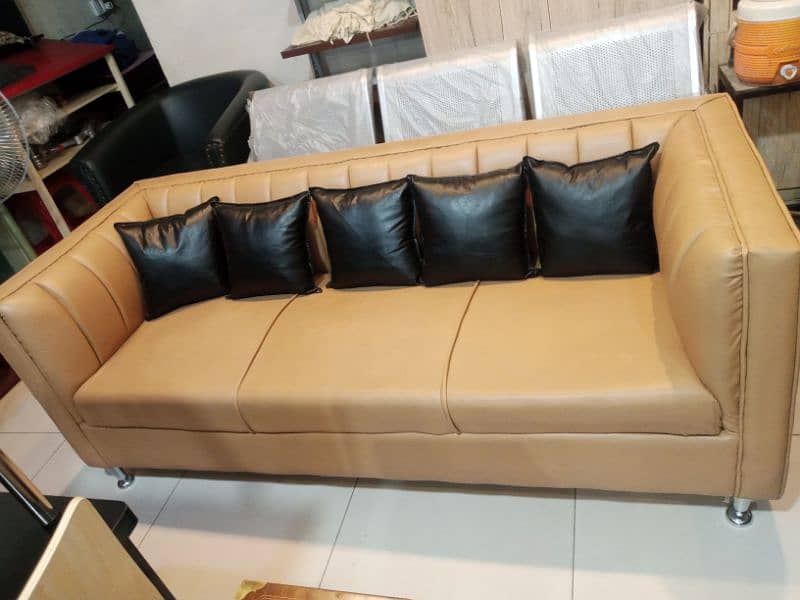 sofa set office, Table, Revolving chair available 1