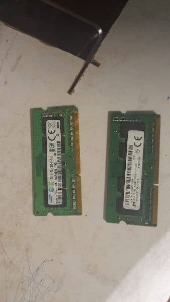 2 x 2gb ddr3 branded laptop rams 3