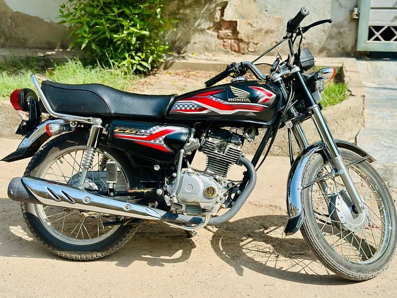 Honda 125 Black 2023 Model 0