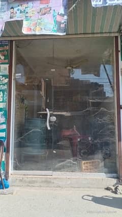 Front glass door for shop and office