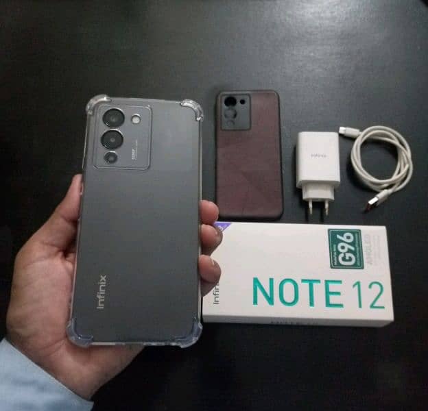 Infinix note 12 (8 128) G96 almost new condition 03006503389 8