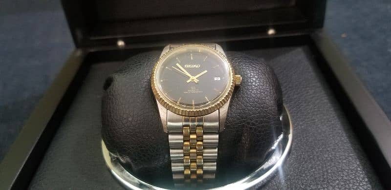 Seiko quartz gents wrist watch working perfect with date option 1