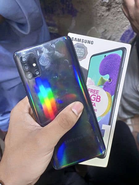 Samsung A51 New condition 8GB 128GB Complete saman Pta aproved Offcial 3