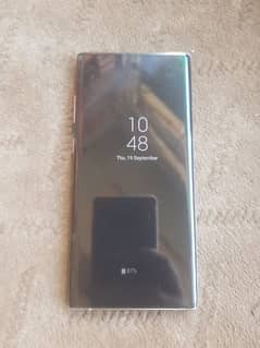 Note 10plus  12gb 512gb oura glow clr good condition