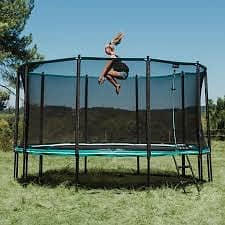 rampoline | Jumping Pad | Round Trampoline | Kids Toy|With safety net 7