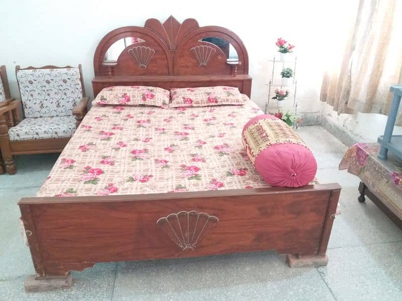 Wooden Bed 2