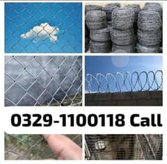 chainlink Fence Razor wire Barbed wire Chain link Jali