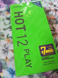 Infinix hot 12 . used mob