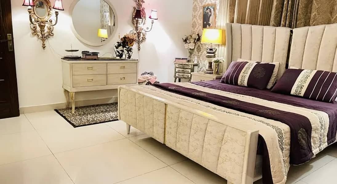 Luxury designer bed set 1