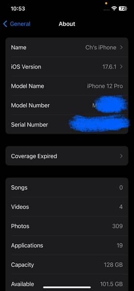 i phone  12 pro non pta not jv 6