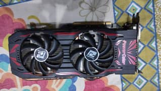 AMD power color r9 290 4gb gddr5 512bit graphics card faulty