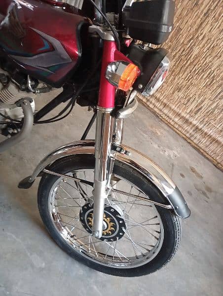 urgent sale honda cg 125 4