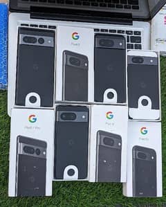 Google Pixel 6A/7/7Pro/7A/8/8A/8Pro Box pack & kit 100% original stock