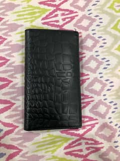 long wallet leather