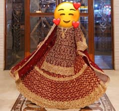 wedding dress (from Makkah emporium bridals)