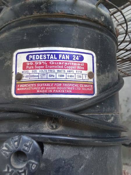 padestal fan. pak fan 2