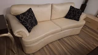 Sofa / 3 seater / dewan / 2 wooden chairs / furniture for sale