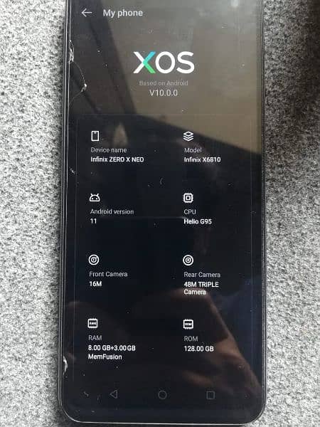 Infinix zero x 5