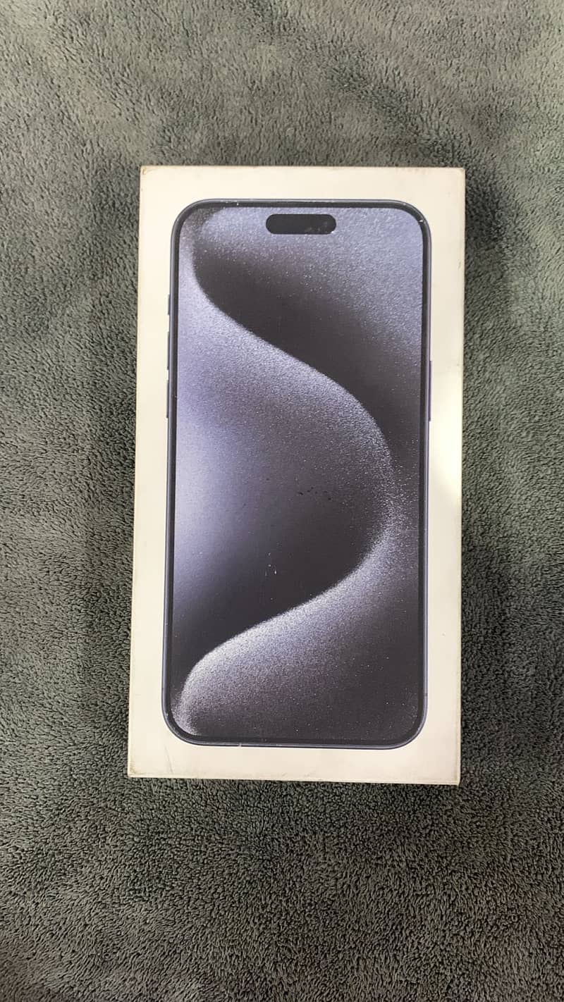 IPhone 15 Pro Max 256GB Box Pack Non Active 1