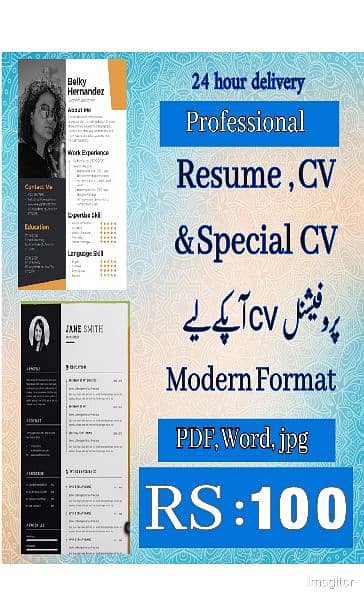 CV service  . professional international etc 1