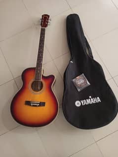 Semi Acoustic Guitar for sale with bag