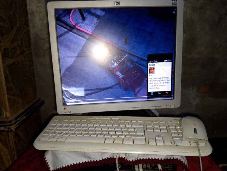 HP PC+lcd+keyboard+mouse 6