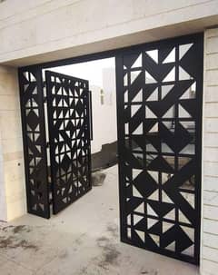 Aluminium window door/upvc window door/fiber work