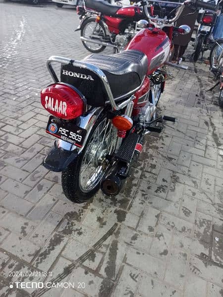 HONDA CG-125 7