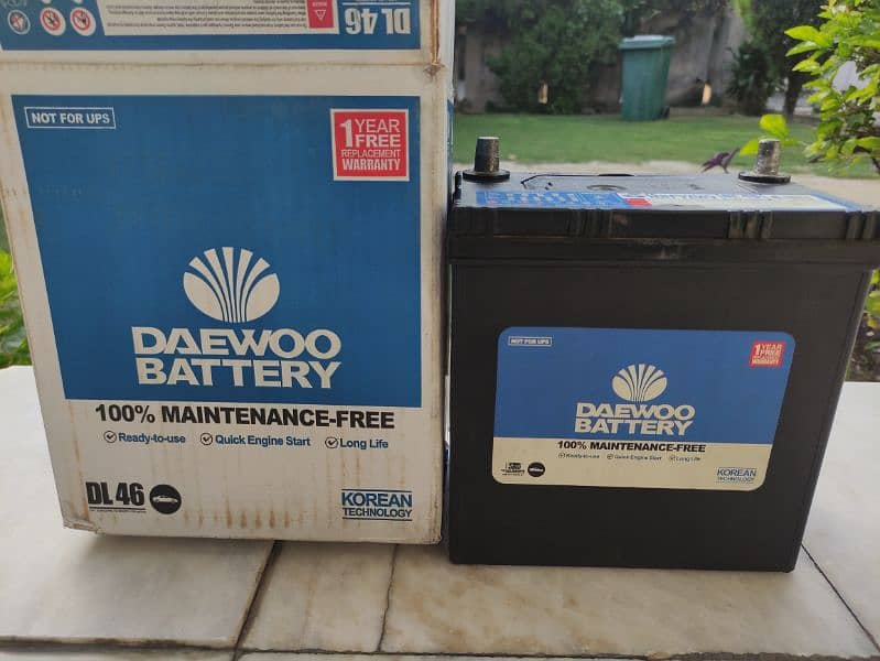 daewoo dry battery dl 46 0