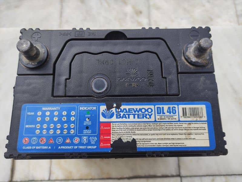 daewoo dry battery dl 46 3