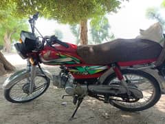 Honda CD 70 for sale fully lush condition call me 03215827699