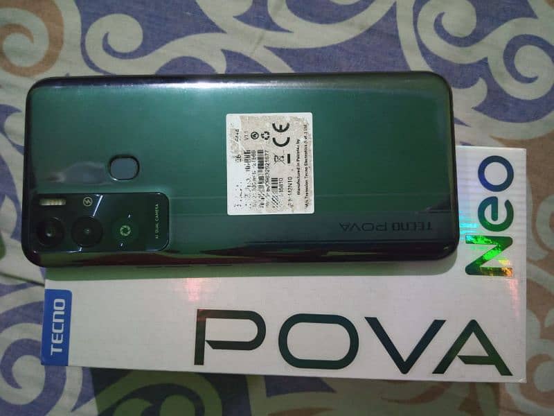 Tecno Pova Neo 4+1/64 6000 mAh Battery Backup Condition 10by9 2