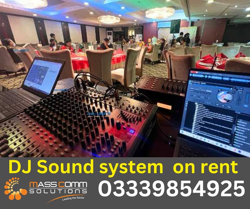 Sound System Rental in Islamabad 1