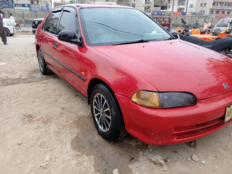 RED HOT Honda Civic EXi 1995 Awesome Condition 1