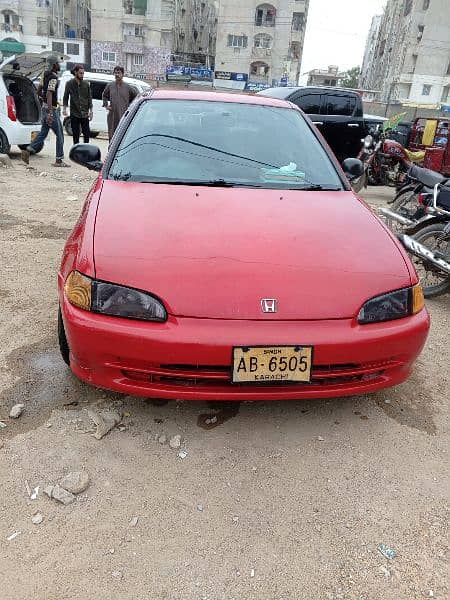 RED HOT Honda Civic EXi 1995 Awesome Condition 2