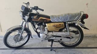 honda cg 125 gold edition model 2024 condition 10/10