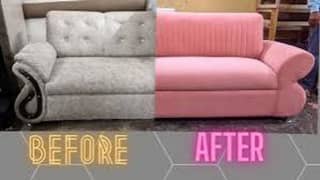 Sofa repair,Fabric change,Repairing seat repair,Furniture polis