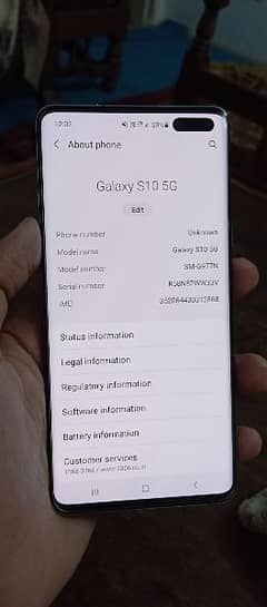 Samsung s10 5g 256 Imei change