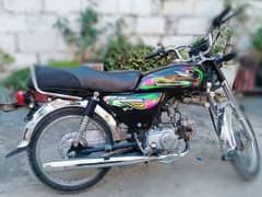 CD 70 Bike at very low cost